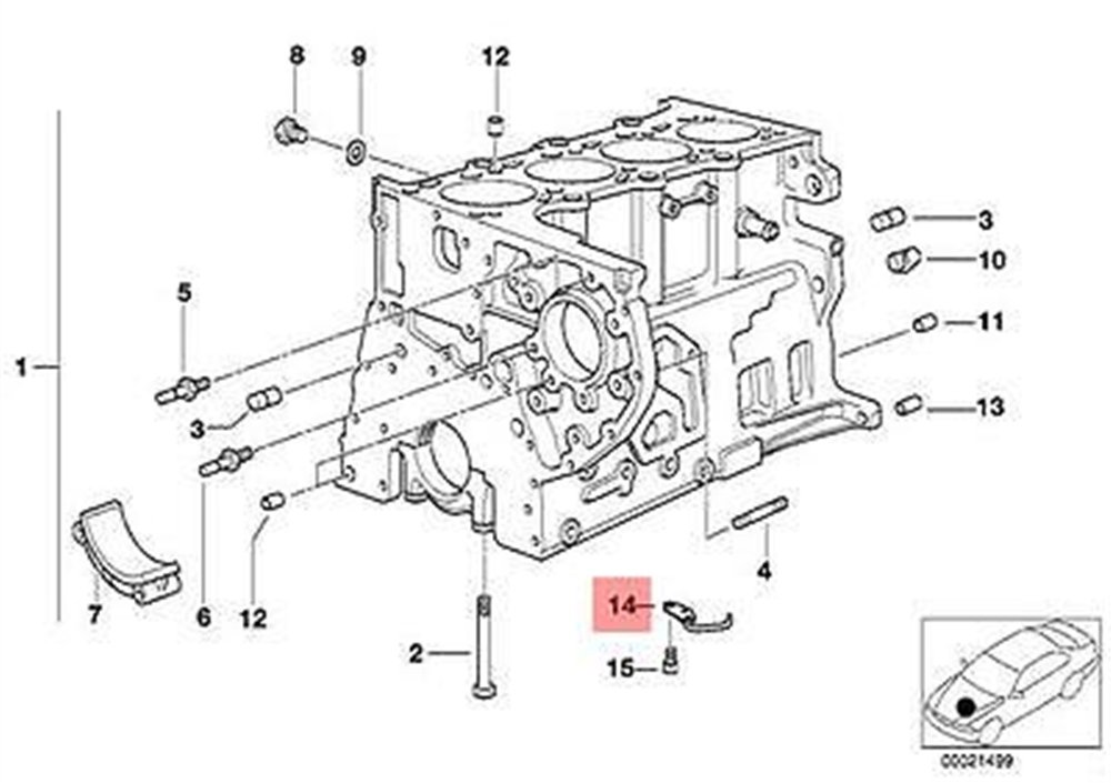 YAĞ TAZZİK SİBOBU DİZEL M47/M57/E46/X5 BMW 11422246953