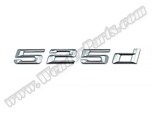 Bagaj Yazısı -525d- [E60]