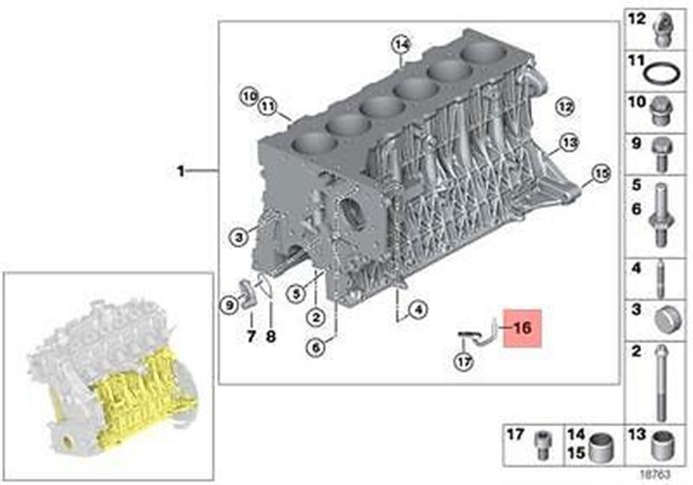 YAĞ TAZZİK SİBOBU M47N/M57N/M57N2 BMW 11427787569