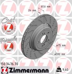 BMW E60-E63 M5-M6 ARKA DİSK SAĞ 34212282808