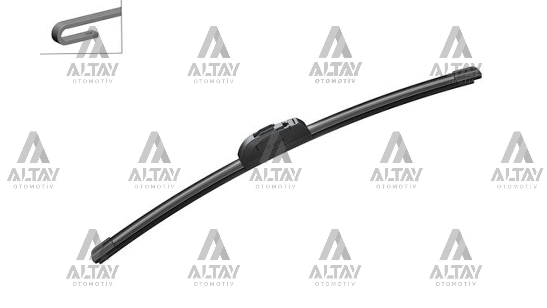 SİLECEK SÜPÜRGESİ TEK KANCALI ESKİ TİP MUZ AEROTWIN RETROFIT AR19U (475mm)