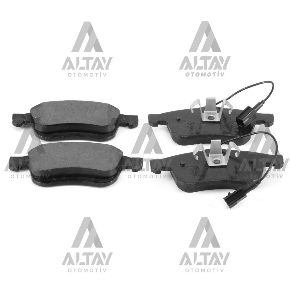 FREN BALATA DOBLO 10=> / DOBLO MAXI 10=> / COMBO D 12=> (ÇİFT FİŞLİ 215mm) ÖN