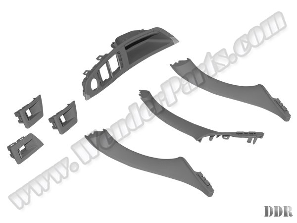 Kapı Tutamak Seti F10+LCI Ön&Arka; (Gri) - 51417225877S7