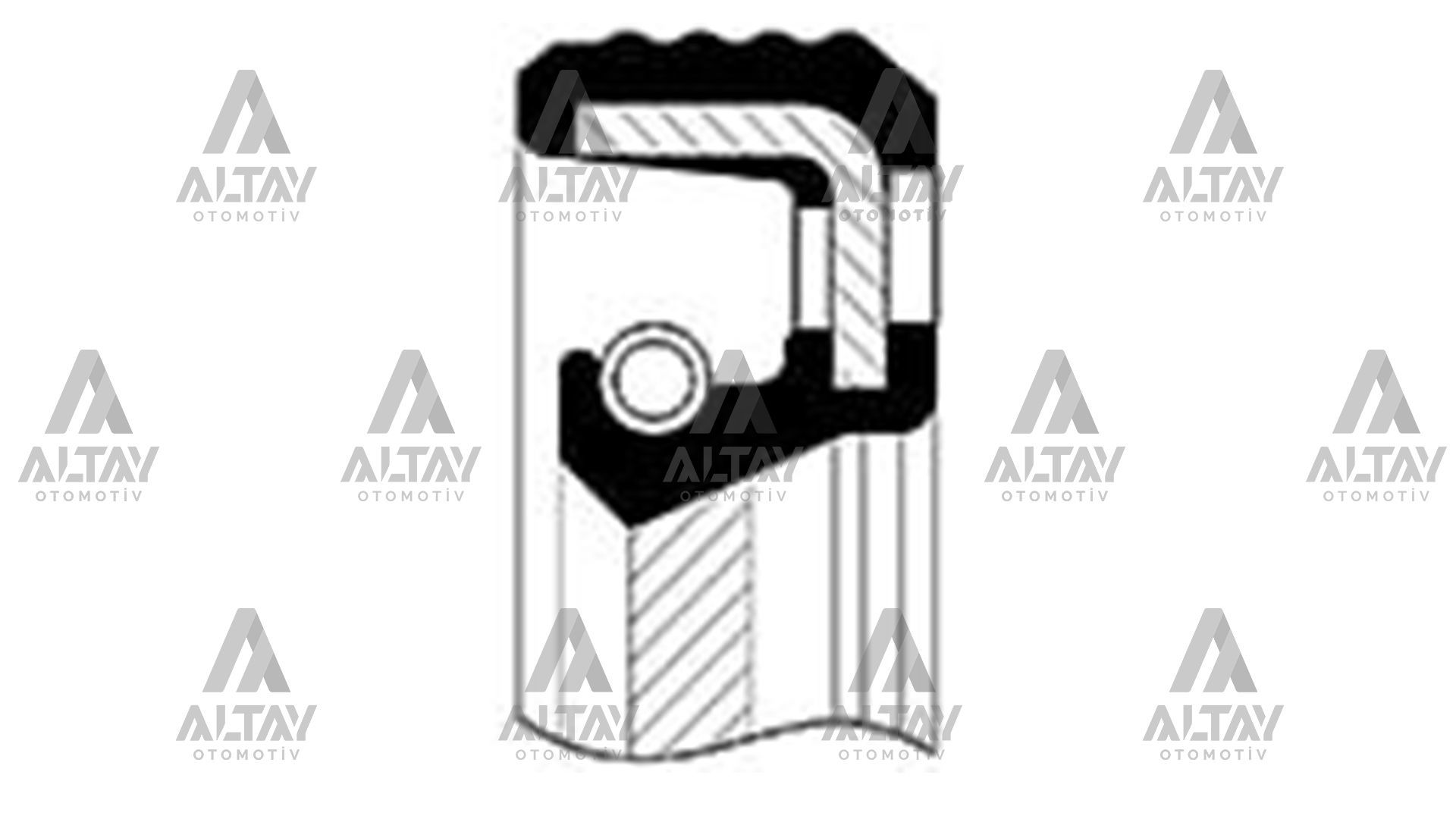 KEÇE KRANK R9 / R11 / KANGOO 1.9 ÖN (50X68X10)