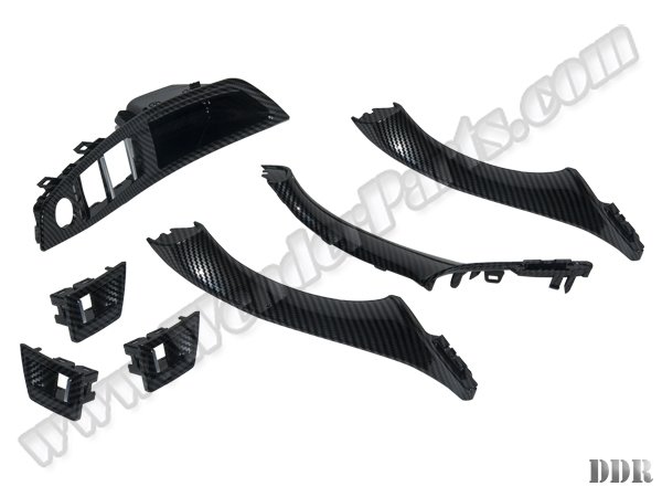 Kapı Tutamak Seti F10+LCI Ön&Arka; (Karbon-Siyah) - 51417225873R7