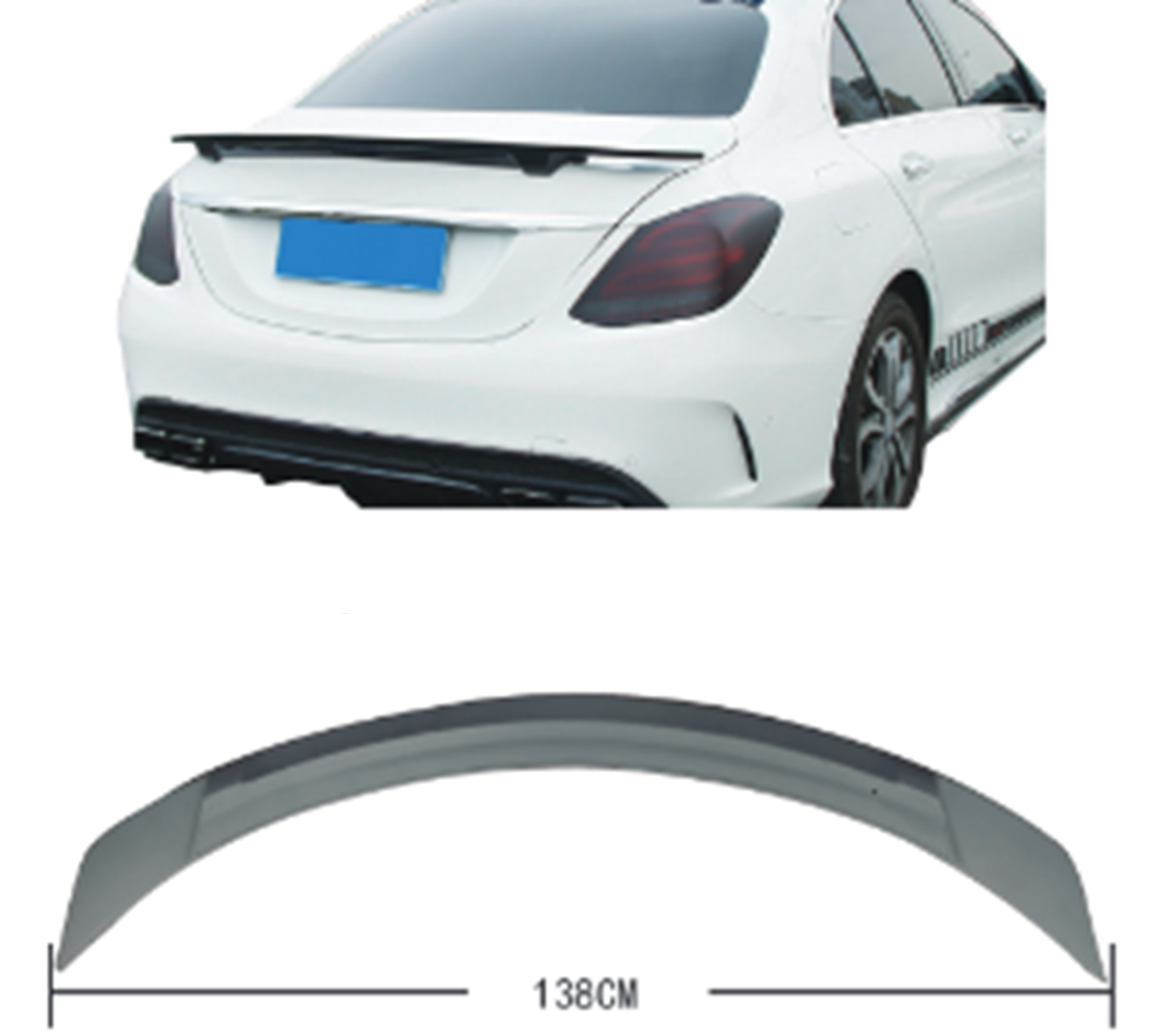 Bagaj Spoyleri W205 -RT-STYLE-