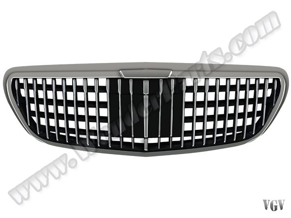 Panjur W222 Krom/Siyah (Distronic Plus) -MAYBACH-STYLE- 2013-16 - 2228805302