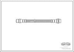 Fren Hortumu Arka 200mm E36  - 34321159524