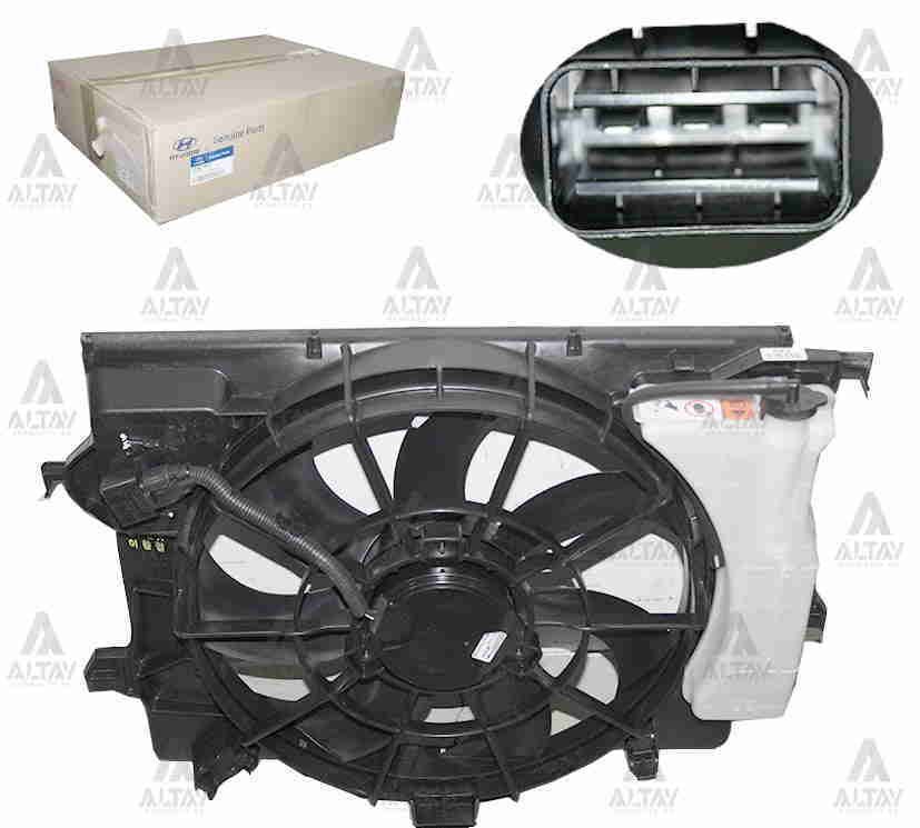 Fan Radyatör Accent 16-18 Blue 1.4 Benzinli Kappa 253801R600