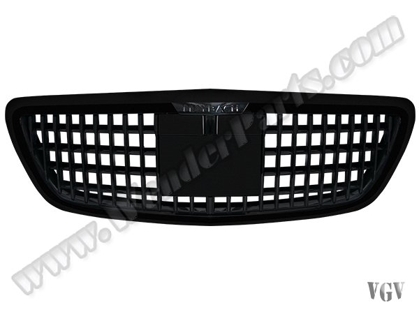 Panjur W222 Piano-Siyah (Distronic Plus) -MAYBACH-STYLE- 2013-16 - ---