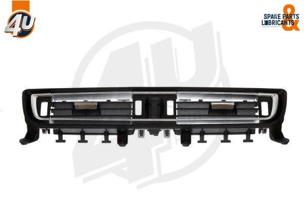 Kalorifer Izgarası Siyah Krom Orta F01 2008-15 - 64229115859