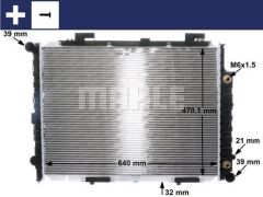 M.Benz E200/220 Otm .Manuel Ac Radyatör 2105003003 210 500 08 03 210 500 27 03 210 500 28 0