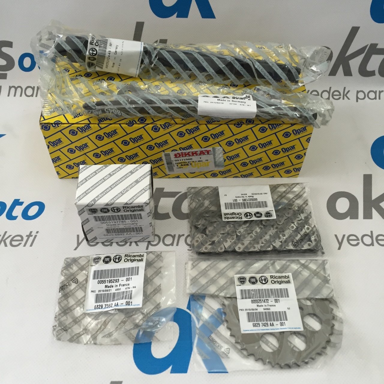 EKSANTRİK ZİNCİR SETİ LİNEA DOBLO FİORİNO 1.3 MULTİJET