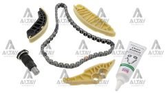 EKSANTRİK ZİNCİR SETİ PASSAT / A3 / A4 / A5 / Q3 / Q5 08=> BZB-CABA-CDHA-CDHB-CAEB-CDNB-CDNC-CCZA 1,8 TFSİ-2.0 TFSİ 5 PARÇA (YAN)