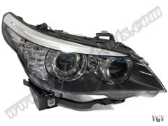 Komple Far E60-LCI Sağ; Bi-Xenon 2007-09 - 63127177752