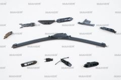 Silecek Süpürgesi Muz Tip Üniversal 16 Aparatlı 19'' (480Mm) 29967