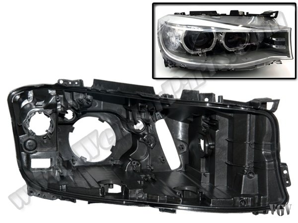 Far Kasası F34 Sağ; Bi-Xenon 2013-16 - ---