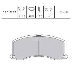 On Fren Balata - Baleno 96- Rbp3359