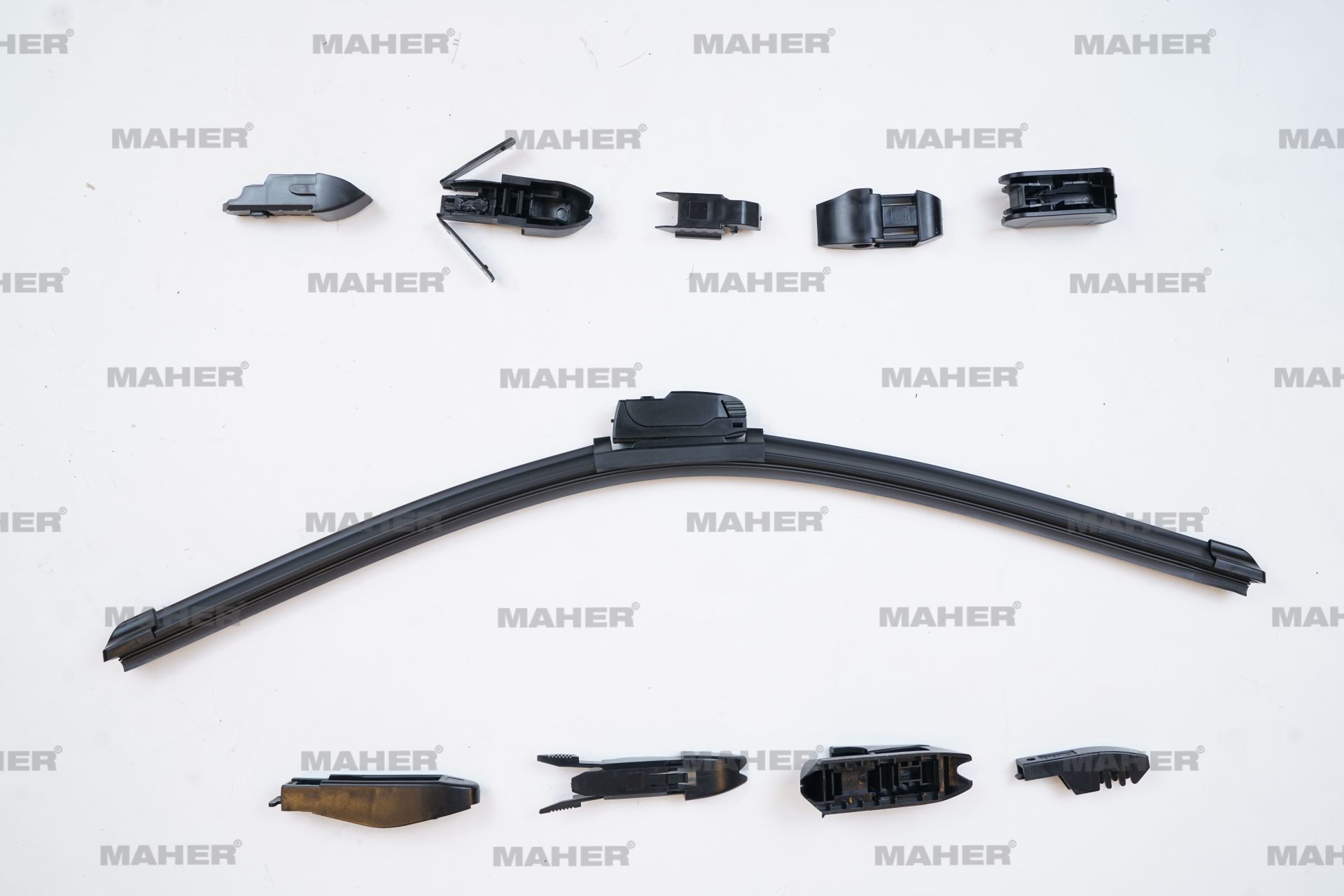 Silecek Süpürgesi Muz Tip Üniversal 10 Aparatlı 20'' (500Mm) 29970