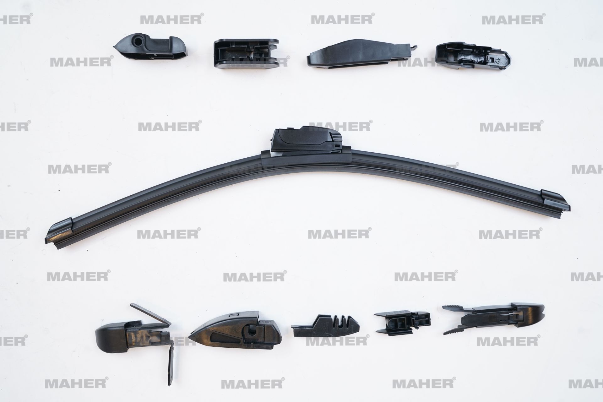 Silecek Süpürgesi Muz Tip Üniversal 10 Aparatlı 17'' (430Mm) 29964