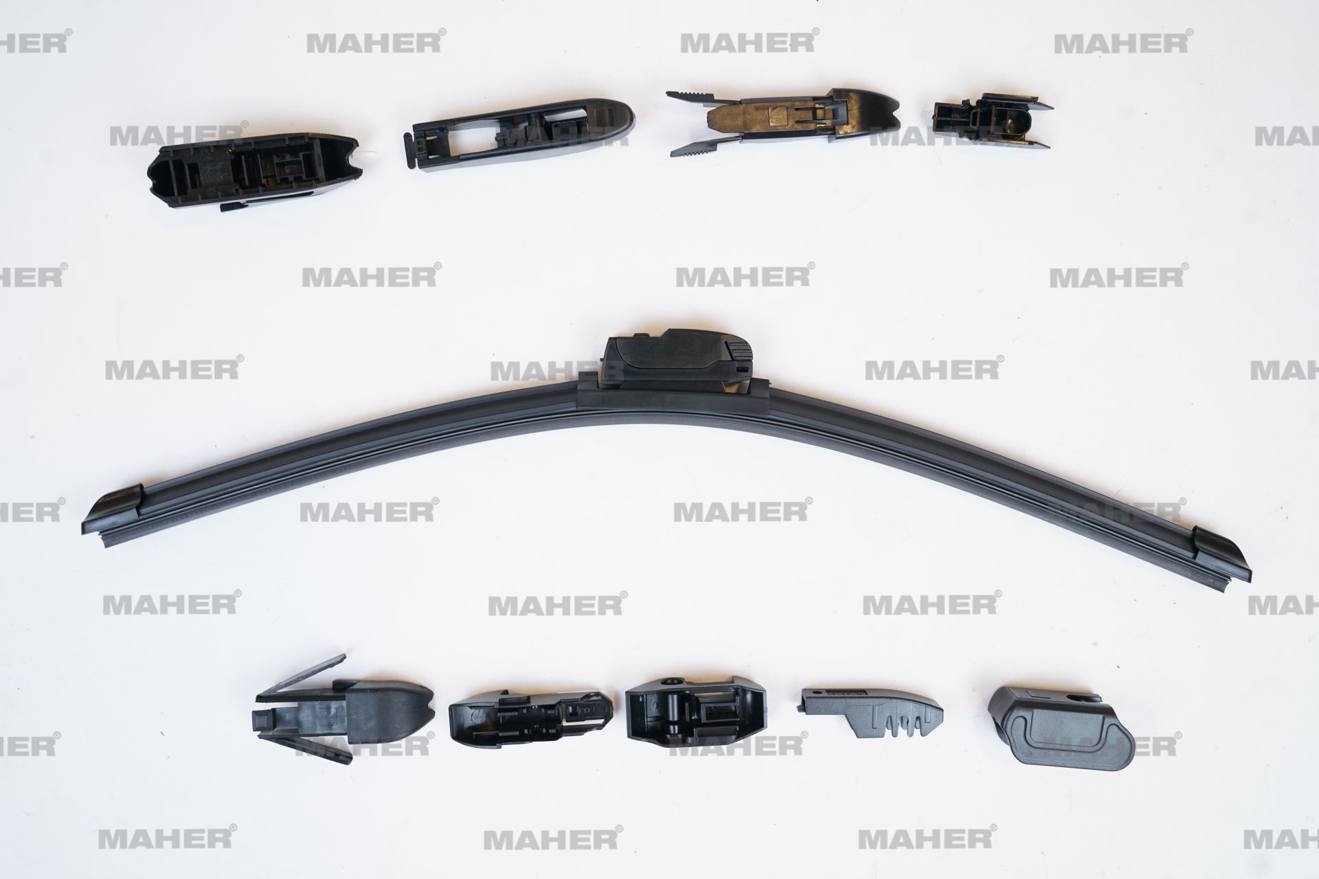 Silecek Süpürgesi Muz Tip Üniversal 10 Aparatlı 18'' (450Mm) 29966