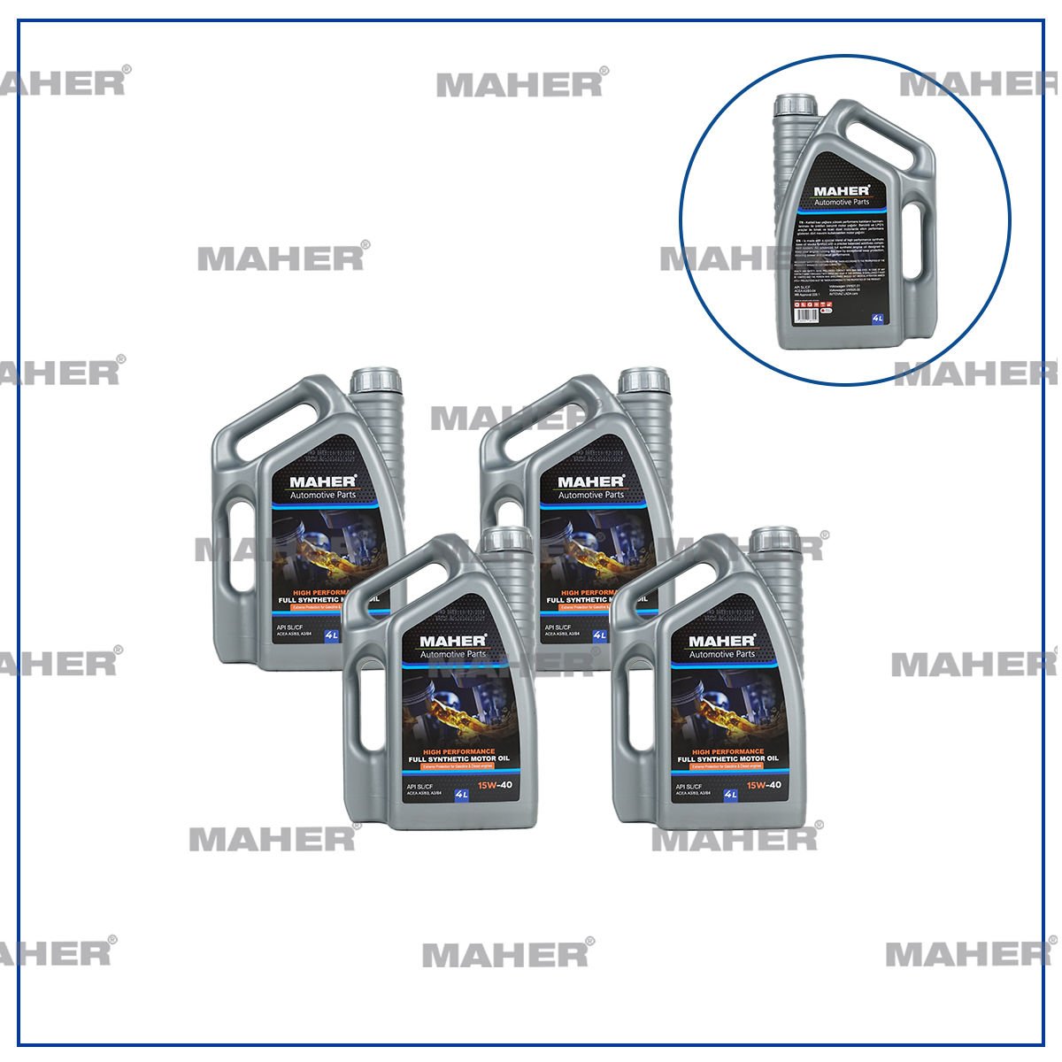 MOTOR YAĞI 15W/40 SL-CF / 4lt