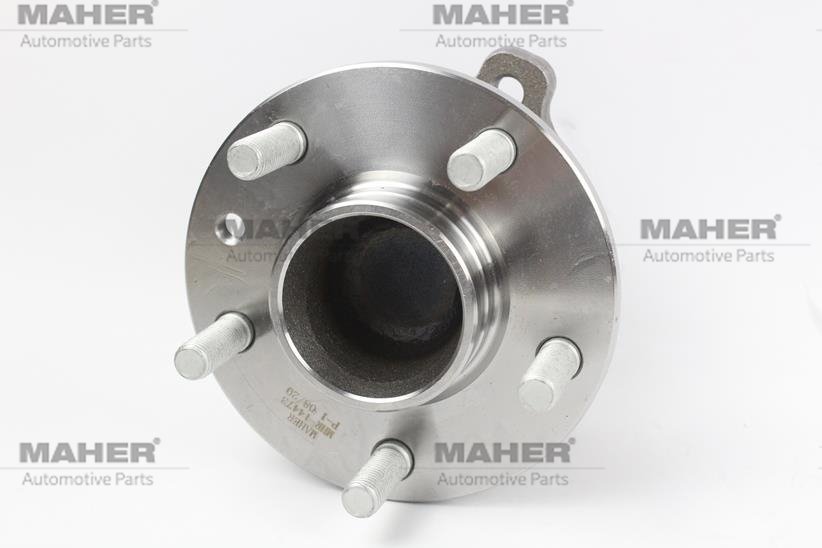 Teker Poryası Mondeo Iv 07-14 Arka Rulmanlı Ford 5 Bijon Absli 6G912C299Fae