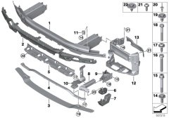 ÖN TAMPON KAPAĞI BMW 51747359788
