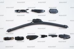 SİLECEK SÜPÜRGESİ TEK TİP ÜNİVERSAL 10 APARATLI 15'' MUZ (380mm)