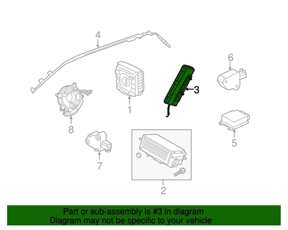 AİRBAG KAPI/L VOGUE/FREEL.2 LAND ROVER LR018581
