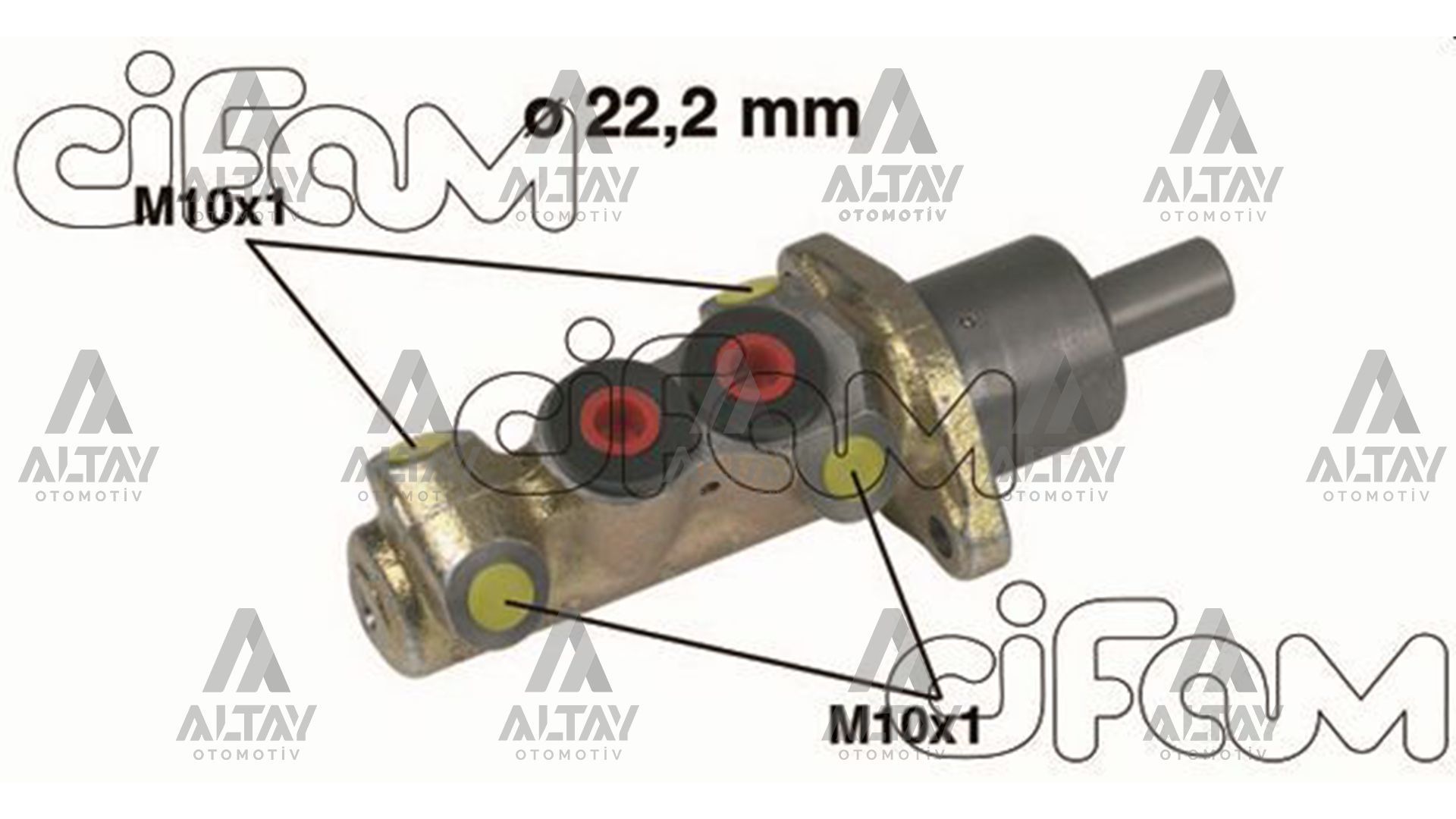 FREN ANA MERKEZ GOLF3 / CADDY / POLO CLASSIC 91=> ABSSİZ 22.2 MM