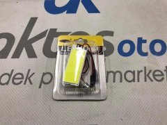 Plaket Ampül Led Beyaz 36 MM 12volt