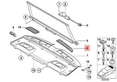 KAPAK BMW 51468174168