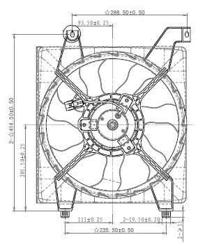 RADYATOR FANI ERA 06=> 25380-1E000