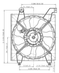 RADYATOR FANI ERA 06=> 25380-1E000