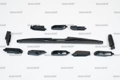 Silecek Süpürgesi Arka Plastik Tip 10 Aparatlı 15'' (380Mm) 30013