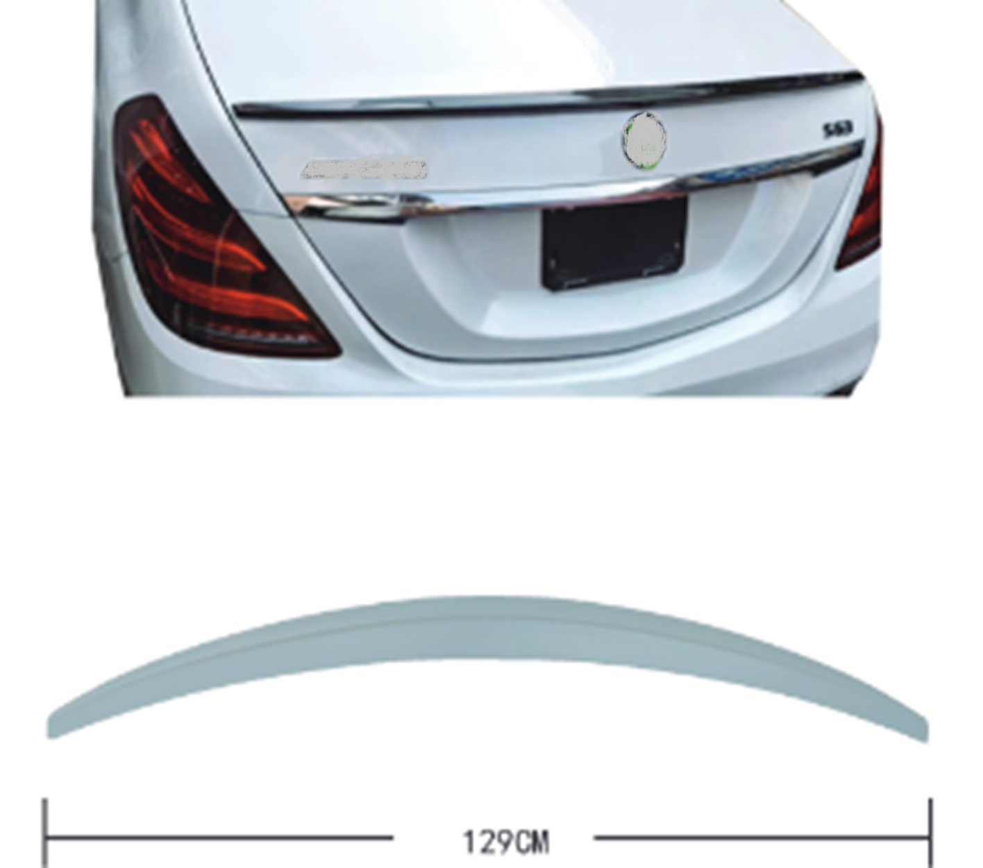 Bagaj Spoyleri W222 -AMG-