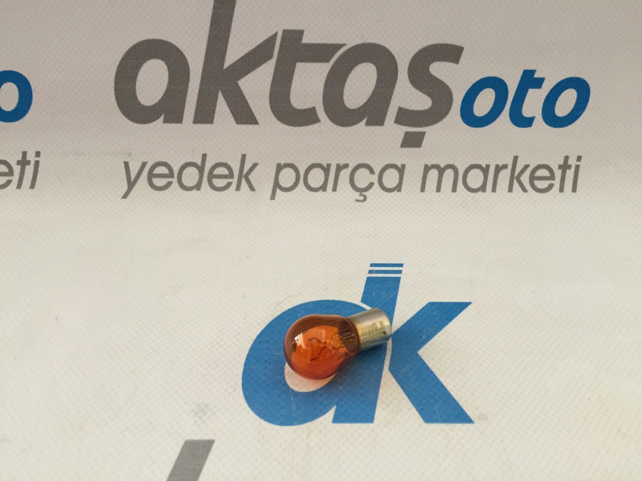 Turuncu Tek Duy Ampül 93