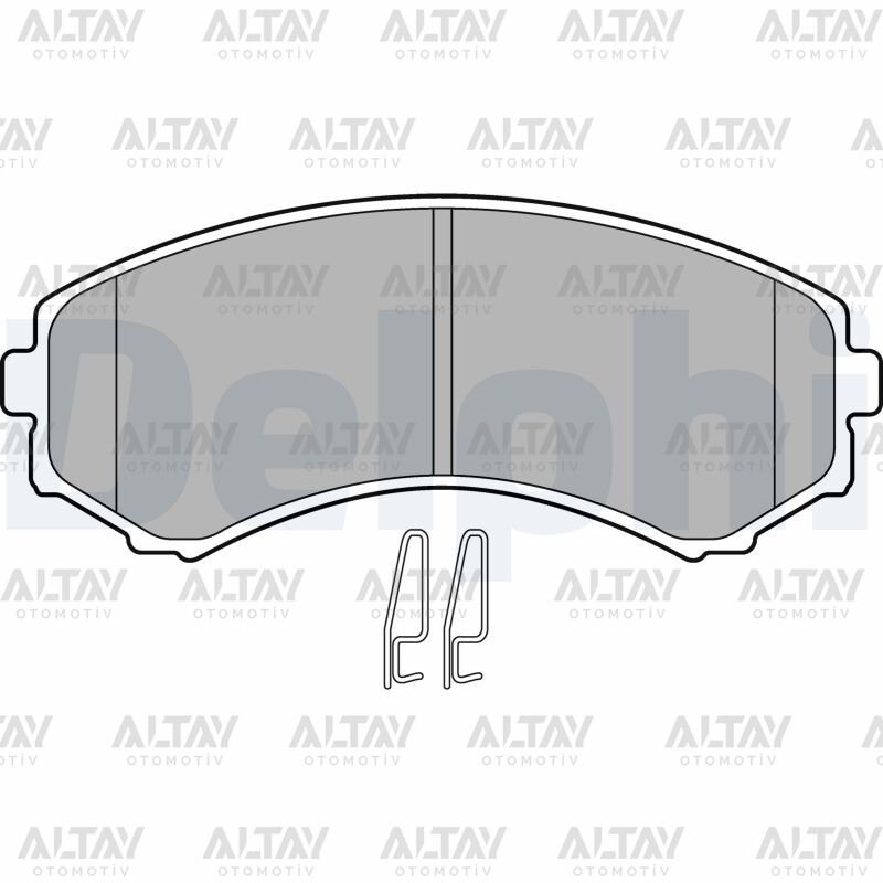 FREN BALATA E-2200  98-04 / PAJERO 3.2 03-06  / D-MAX 08-12 3.0 TİP 3 ÖN