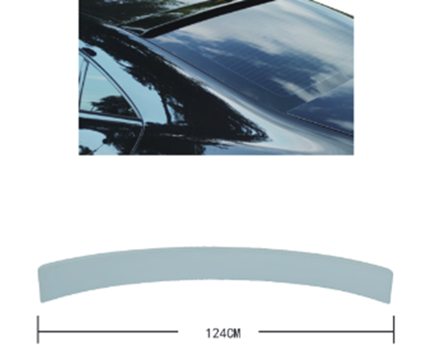 Tavan Spoyleri C218 -AMG-
