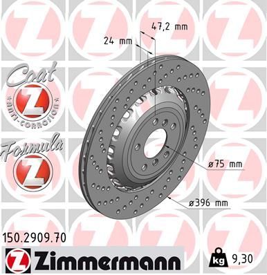 BMW F10-F12 M5-M6 ARKA DİSK SOL 34212284103