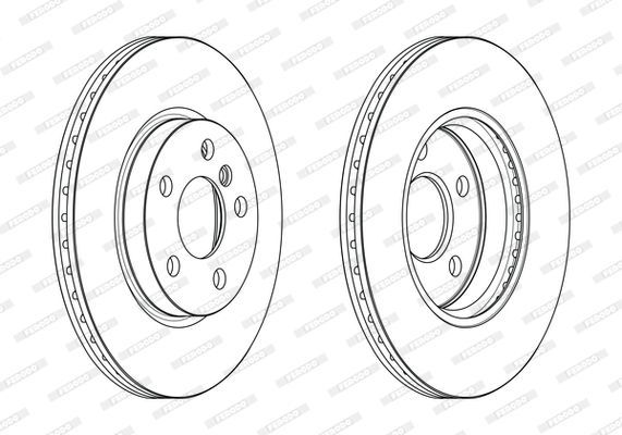 Bmw F45-Mını F56 Ön Fren Diski Takım 34118835362