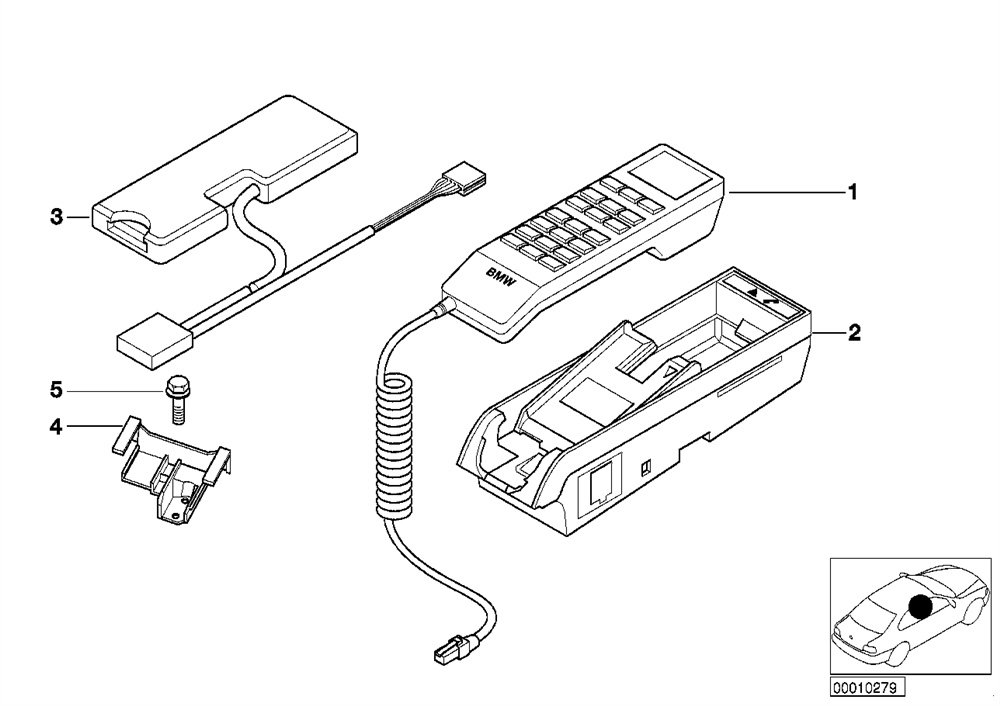 TELEFON BAĞLANTI ÜNİTESİ BMW E38,E39,E46,E52 84216919780