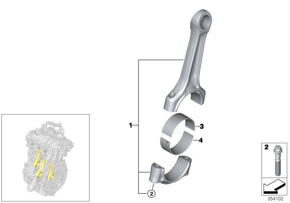 YATAK KOL ALT B37 BMW ADET ALT F20 F21 F45 F46 F48 F39 F54 F55 F56 F57 F60 1 SERİSİ 2 SERİSİ X1 X2 CLUBMAN F55 F56 CABRİO