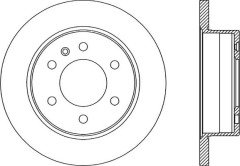 Vw Crafter Sprinter Fren Diski Arka 2E0615601 2E0615601A 9064230012