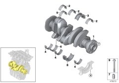 YATAK KOL ÜST B37 BMW ADET ÜST F20 F21 F45 F46 F48 F39 F54 F55 F56 F57 F60 1 SERİSİ 2 SERİSİ X1 X2 CLUBMAN F55 F56 CABRİO