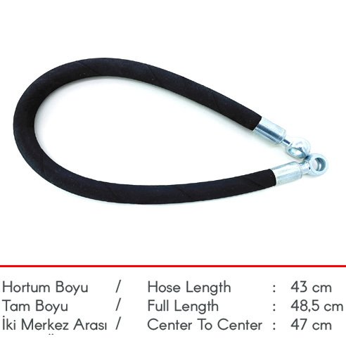 Hortum Sarz Vakum (Uzun)-Canter-449/659/Prestıj Raı00640