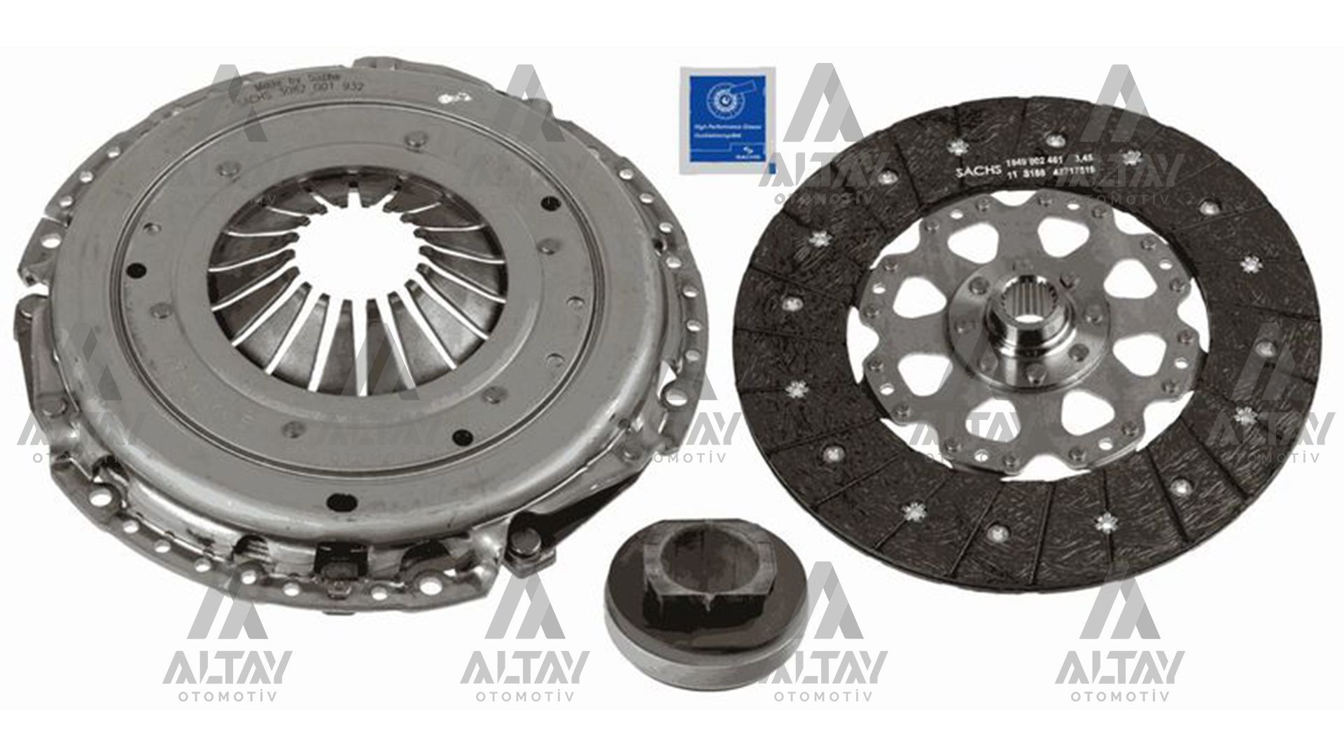 DEBRİYAJ SETİ JUMPER 3  / BOXER 3   08=>  2.2 HDI OYNAR VOLANT