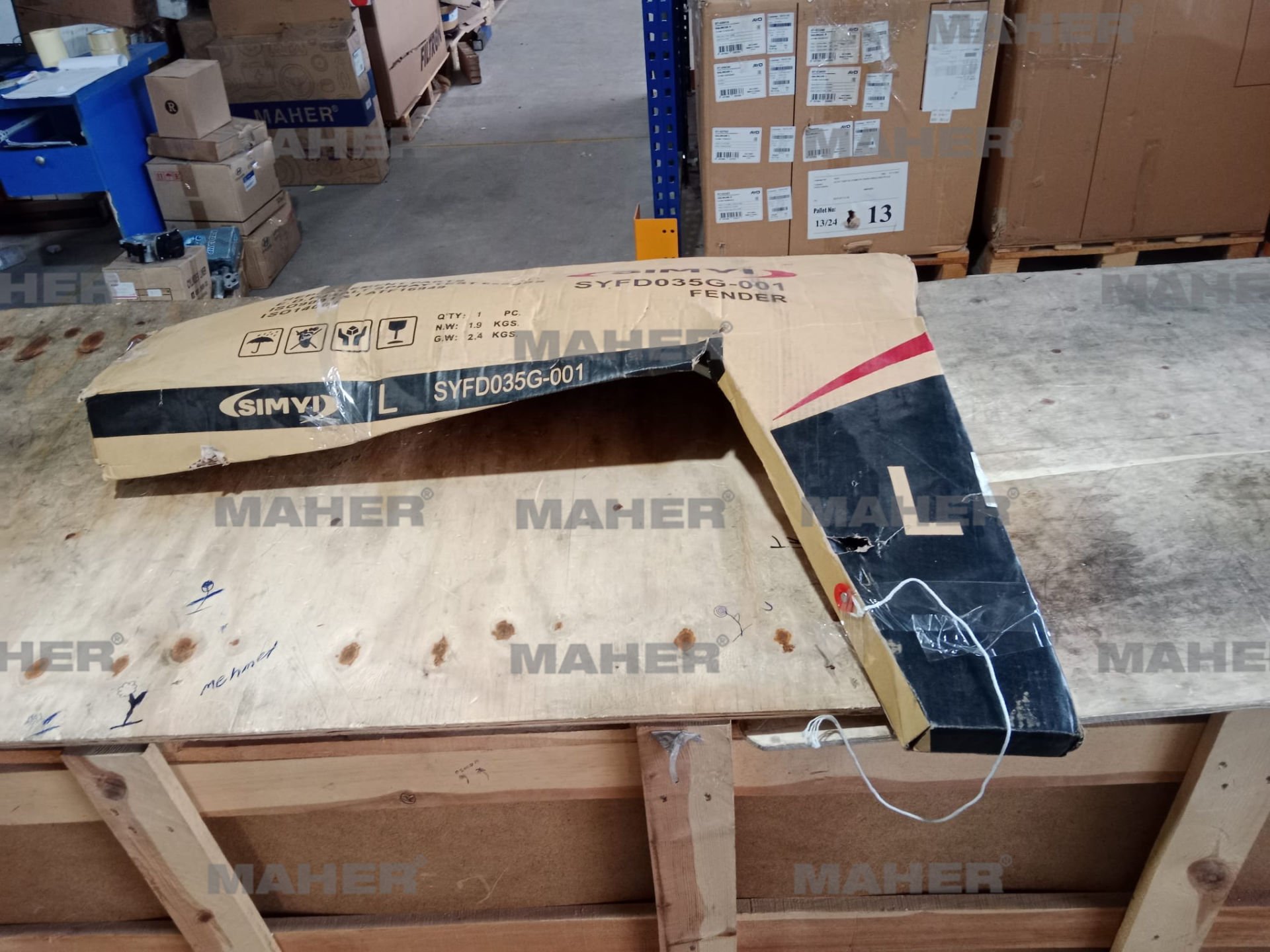 ÇAMURLUK FOCUS 12-14 H.B ÖN SOL (SIMYI) (HASARLI)