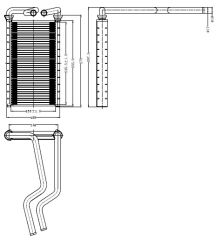 KALORIFER RADYATORU CIVIC 06-12     133x245x26 79110-SNK-A01